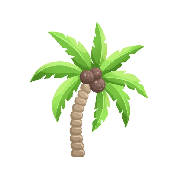Icône de palmier vecteur — Image vectorielle