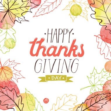 Şükran günün kutlu olsun poster