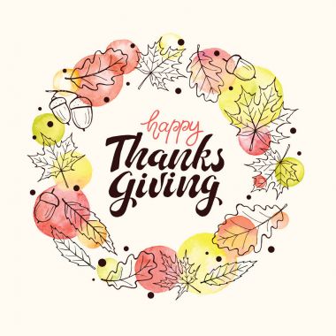 Şükran günün kutlu olsun poster