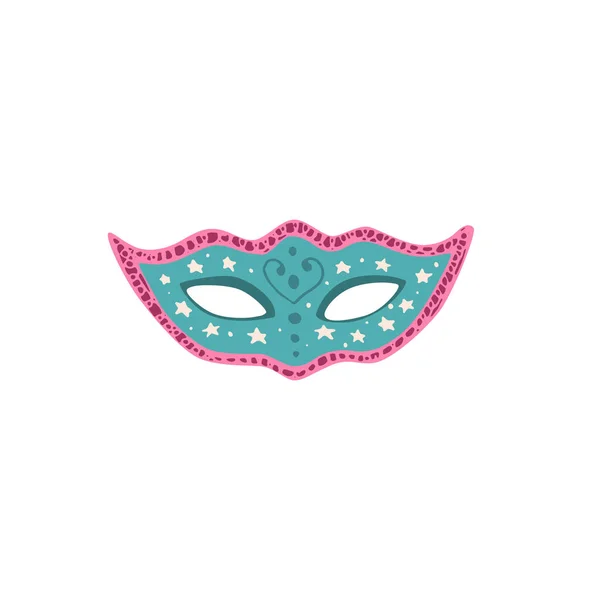 Máscara de carnaval isolada — Vetor de Stock
