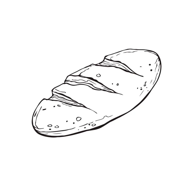 Рисованный хлеб — стоковый вектор