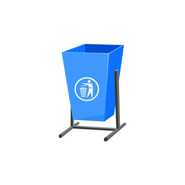 Müllcontainersymbol — Stockvektor