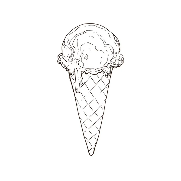 Вектор мороженого — стоковый вектор