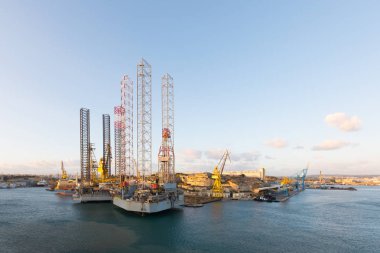 Endüstriyel faaliyet rıhtım liman Port