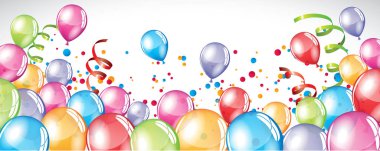 Festival balonların arka plan