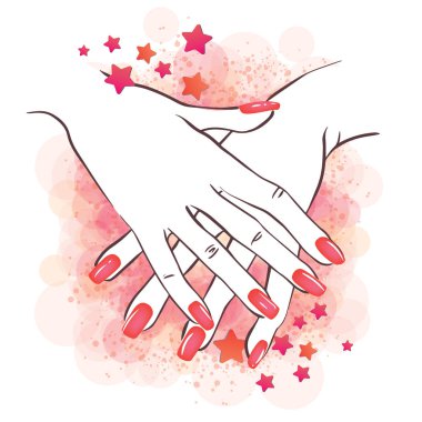 Nailpolish elleriyle