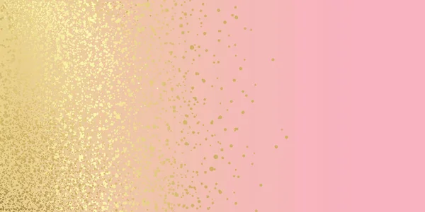 Roze en gouden glitter achtergrond — Stockfoto