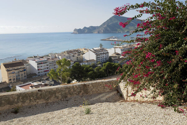 Views of the village of Altea
