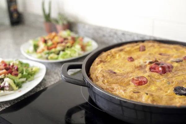 Arroz con corteza, plato típico de Elche . — Foto de Stock