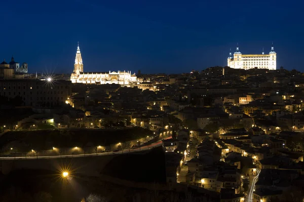 Vista de la ciudad de toledo, España — Foto de Stock