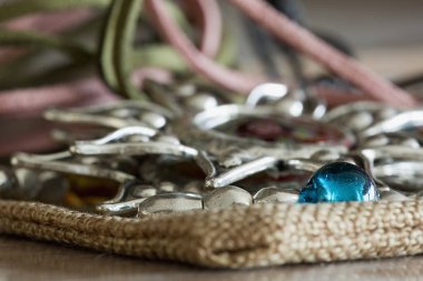 Ayrıntı takı seçici odak ile. 