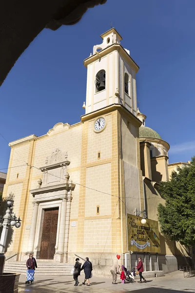 Blick auf die Pfarrei San Vicente Ferrer — Stockfoto
