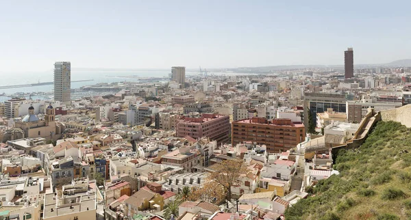Vista de Alicante en España — Foto de Stock