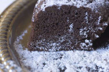 ev yapımı çikolatalı kek. 