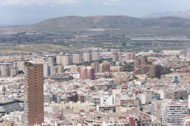 İspanya Alicante şehir görünümünü.