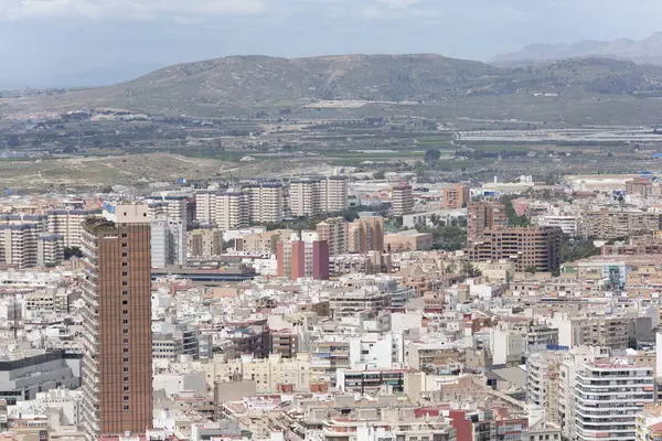 İspanya Alicante şehir görünümünü.