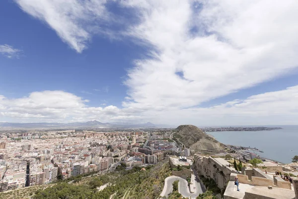Vista de la ciudad de Alicante en España . — Foto de Stock