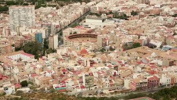 Veduta della città di Alicante — Video Stock