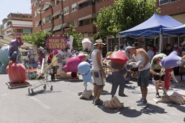 Florida Portazgo şenlik ateşine karşılık gelen görüntü