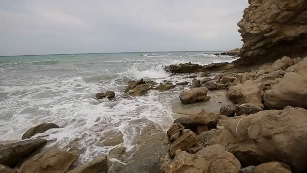 Creek of Charco in Villajoyosa — Stock Video