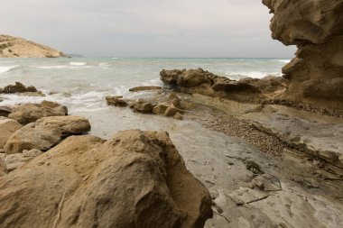 Villajoyosa Charco dereye peyzaj