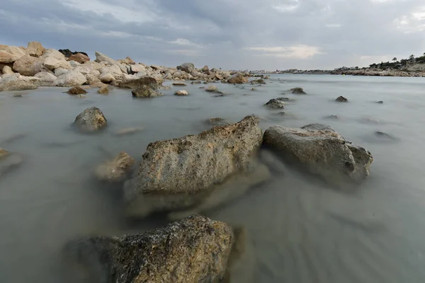 Creek Morro Blanc v Campello. — Stock fotografie