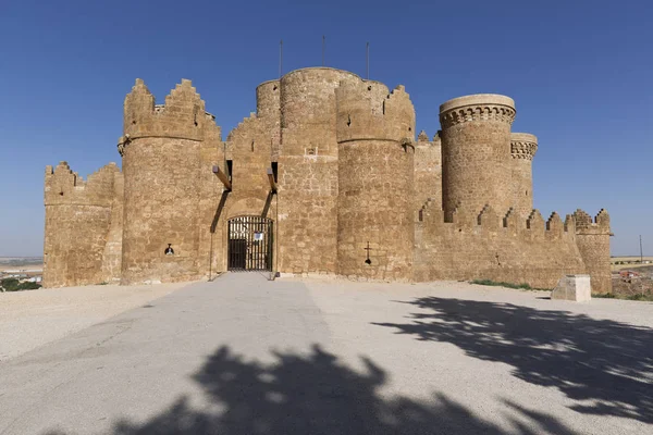 Castle of Belmonte in Cuenca. — Stock Photo, Image