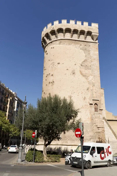 El fron de la Torres de Quart Valencia — Foto de Stock