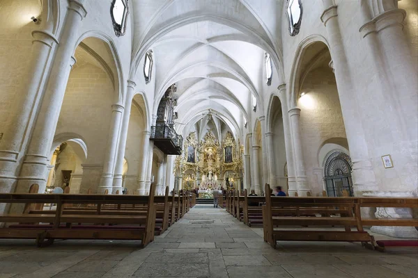 Dentro de la Basílica de Santa Maria en Alicante — Foto de Stock