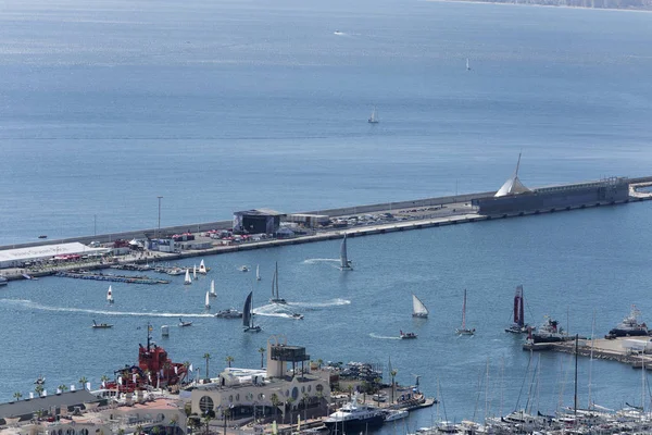 Alicante bağlantı noktası Santa Barbara Castle sayısı.