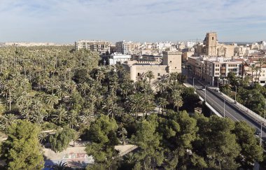 Alicante il Elche şehir manzarası