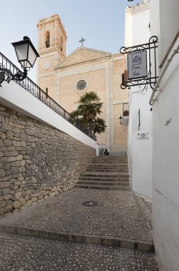 Kilise of Our Lady of Consuelo Altea, Alicante, İspanya'nın ili.