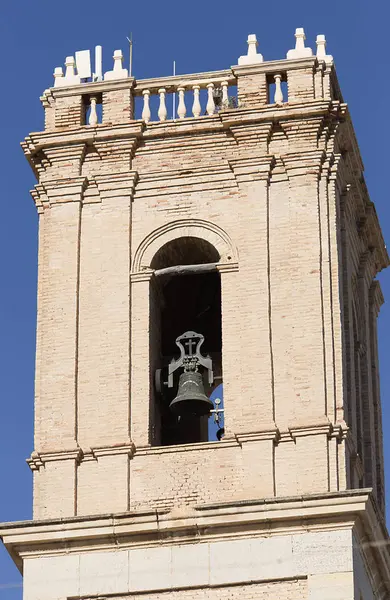 Torre Sino Igreja Nossa Senhora Consuelo Altea Província Alicante Espanha — Fotografia de Stock