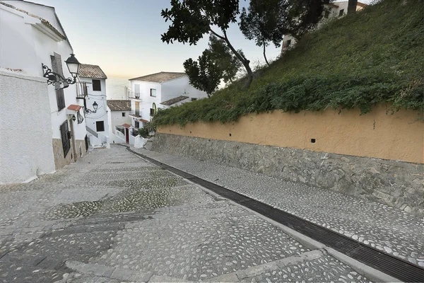 Altea Espanha Janeiro 2018 Rua Bonita Aldeia Altea Província Alicante — Fotografia de Stock