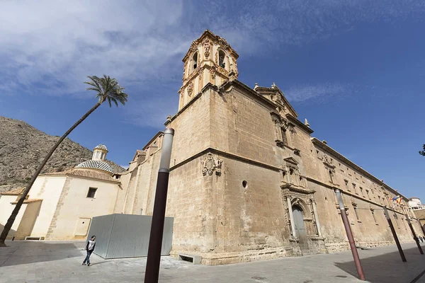 Fachada exterior del Convento Santo Domingo de Orihuela . — Foto de Stock
