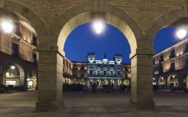 Avila Belediye Meydanı.