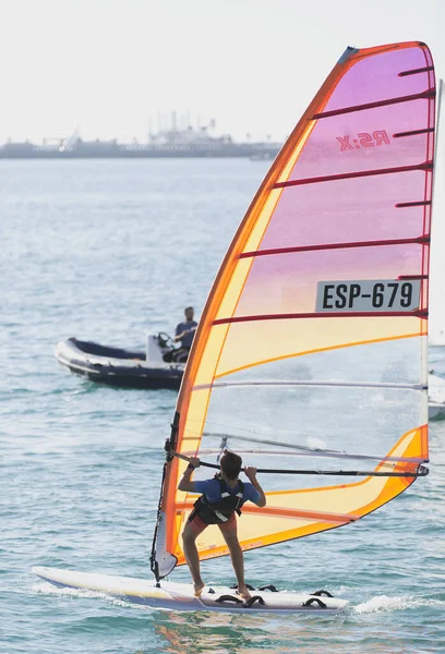 Alicante Spagna Dicembre 2019 Campionato Vela Invernale Nella Città Alicante — Foto Stock