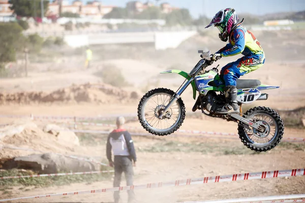 Elche Hiszpania Listopada 2019 Motocross Competition Mieście Elche Hiszpania — Zdjęcie stockowe