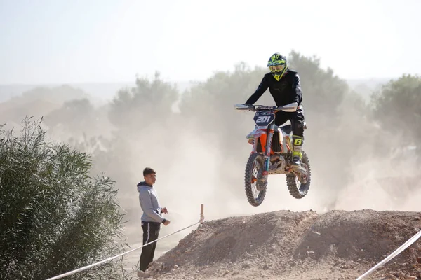 Elche España Noviembre 2019 Concurso Motocross Ciudad Elche España — Foto de Stock