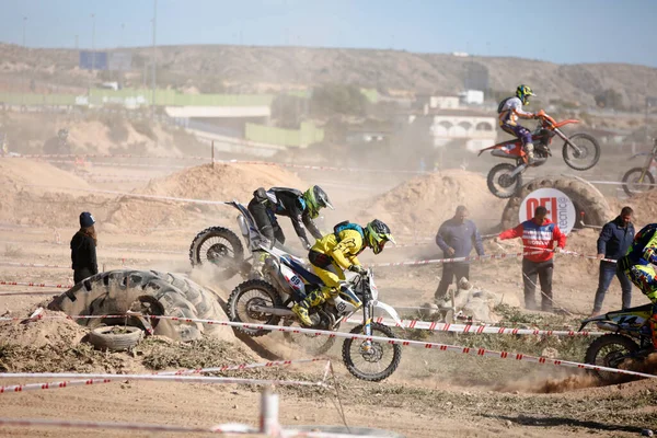 Elche España Noviembre 2019 Concurso Motocross Ciudad Elche España — Foto de Stock