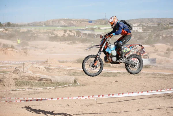 Ельче Іспанія Листопада 2019 Motocross Competition City Elche Spain — стокове фото