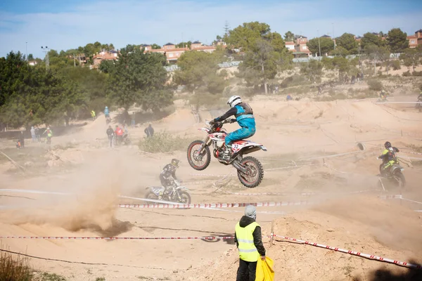 Elche Ισπανία Νοεμβρίου 2019 Διαγωνισμός Motocross Στην Πόλη Elche Της — Φωτογραφία Αρχείου