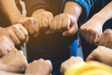 Grup iş takım katılma el birlikte çalışır. iş takım iş kavramı, çalışma 