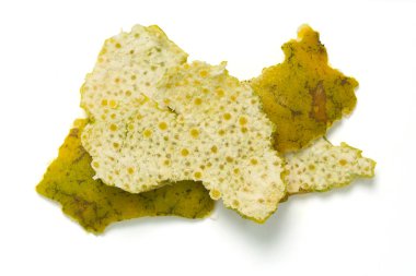 Üstten Görünüm portakal kabuğu solmuş.