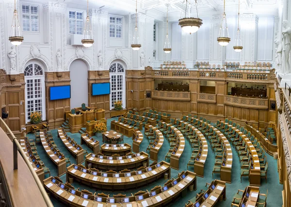 Parlamento dinamarquês em Copenhaga — Fotografia de Stock