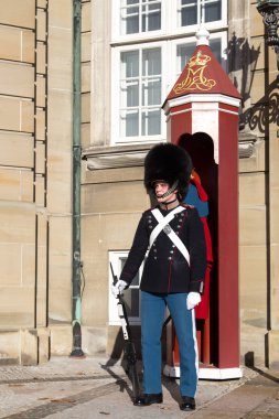 Kraliyet cankurtaran Amalienborg Sarayı'nda