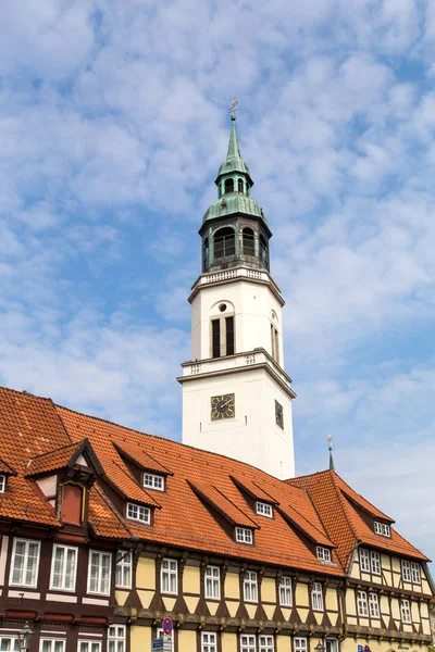 Torre de la Iglesia en Celle, Alemania — Foto de Stock
