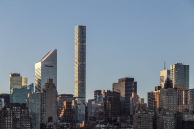 Manhattan 'ın ortasında gökdelenler