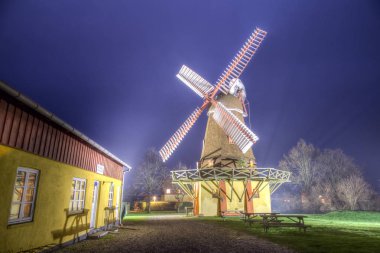 Tarihi Danimarka Windmill Hdr