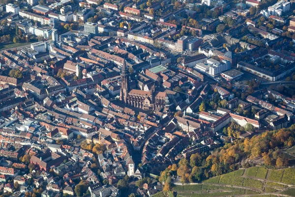 Vista aérea de Freiburg, Alemanha — Fotografia de Stock